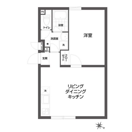 PASEO代田橋の物件間取画像